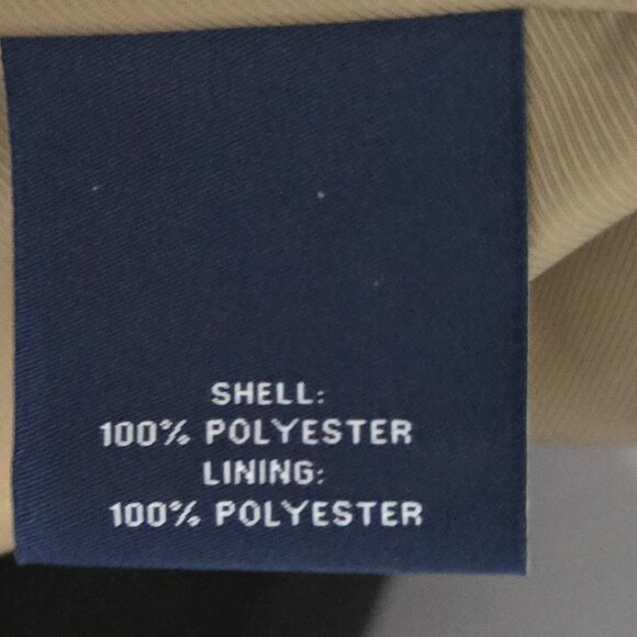 Roundtree & Yorke Travel Smart Easy Care Windbreaker Jacket Coat, Black, 2XB - Picture 10 of 10